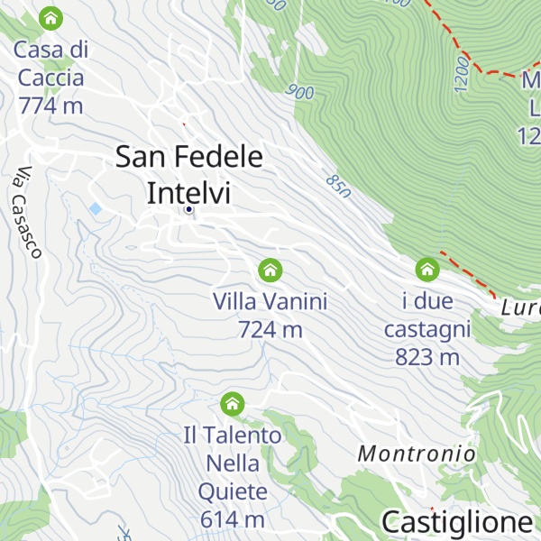 Map of Villa Vanini