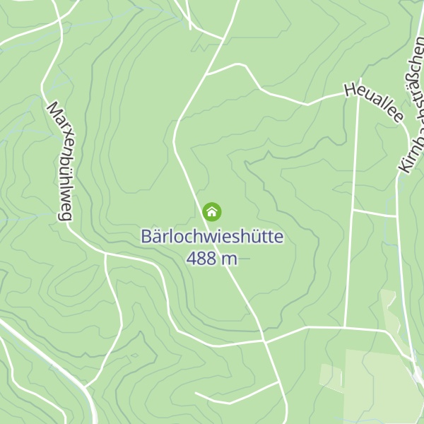 Map of Bärlochwieshütte