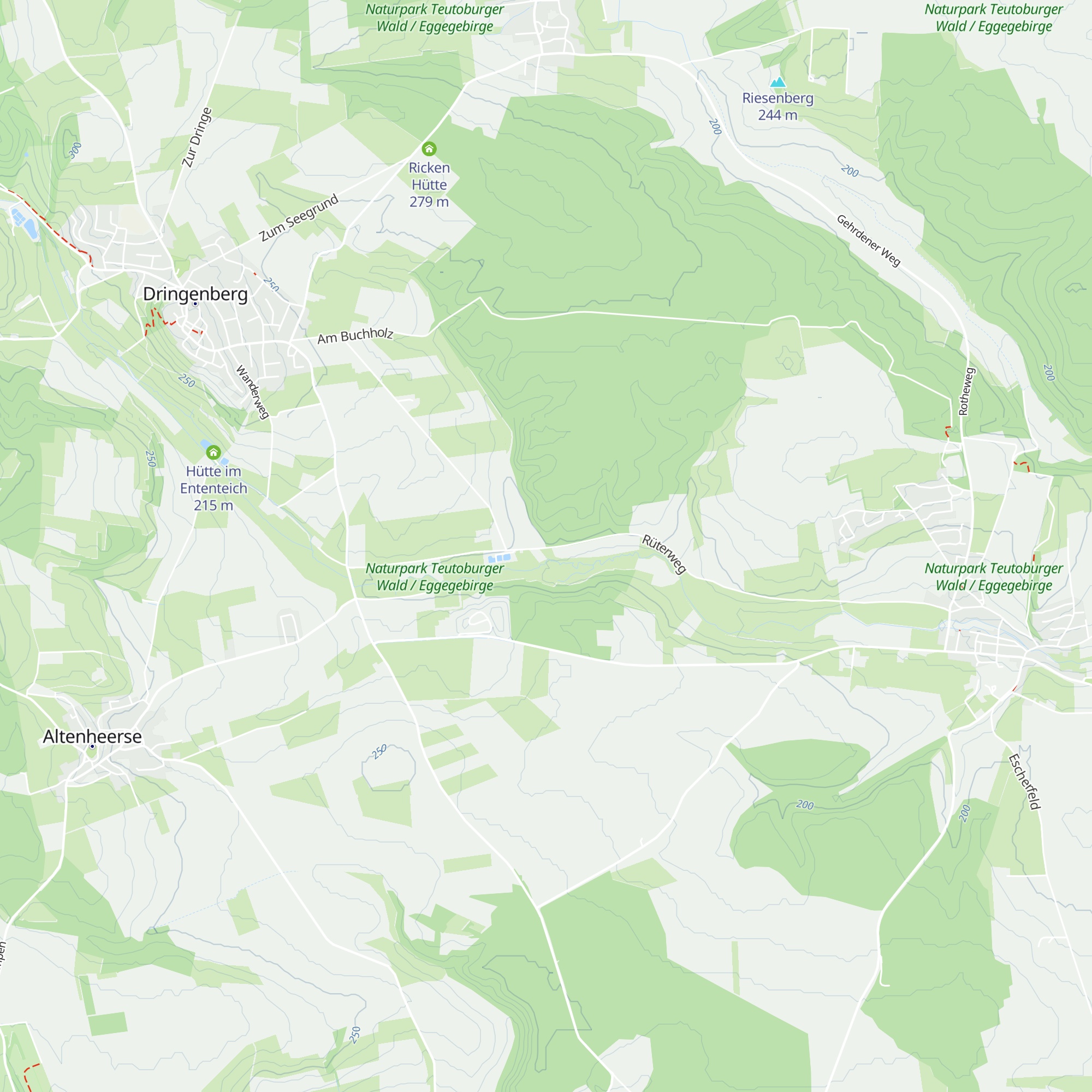 Oesetalhütte map