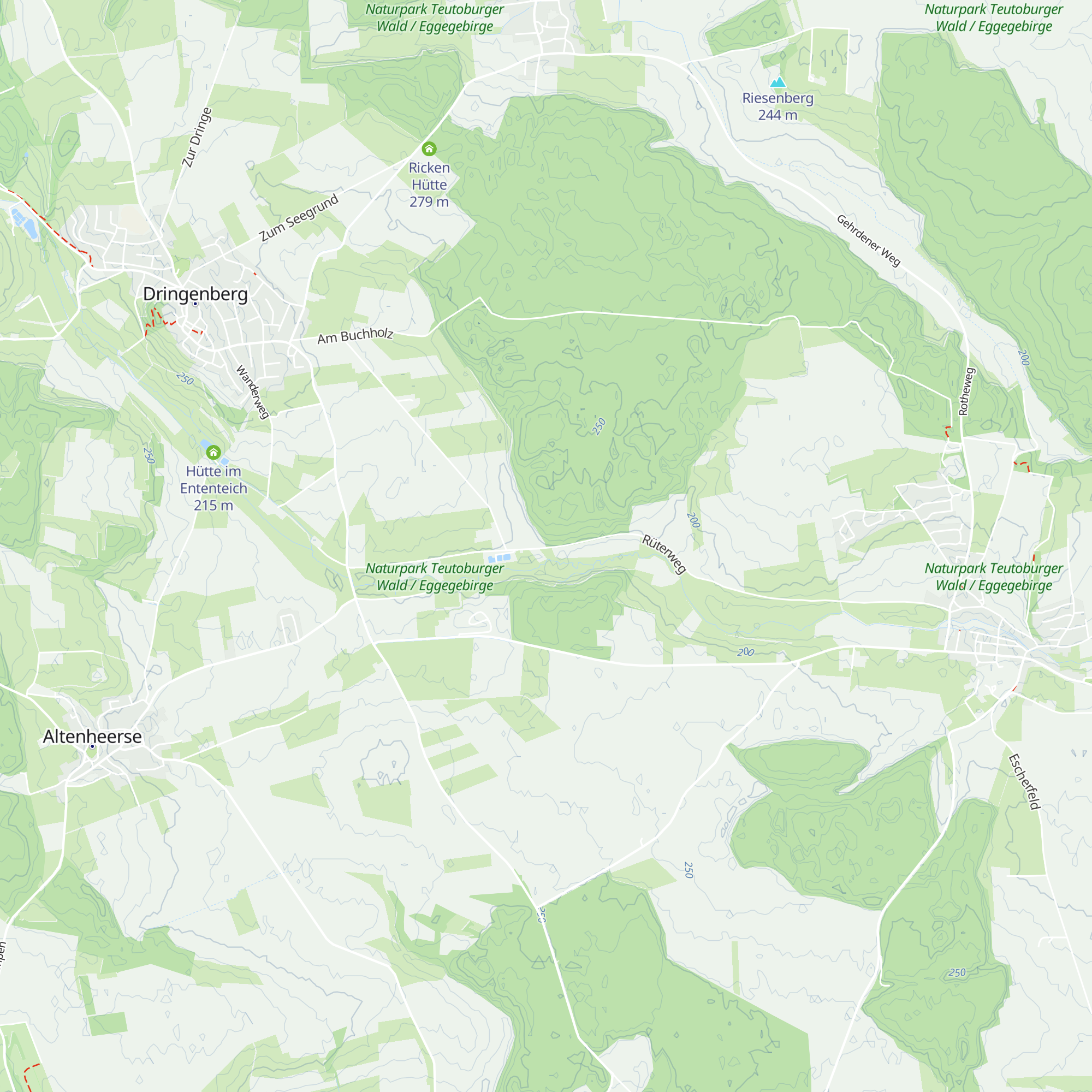 Oesetalhütte map