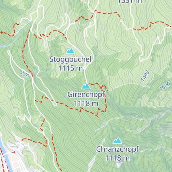 Map of Girenchopf