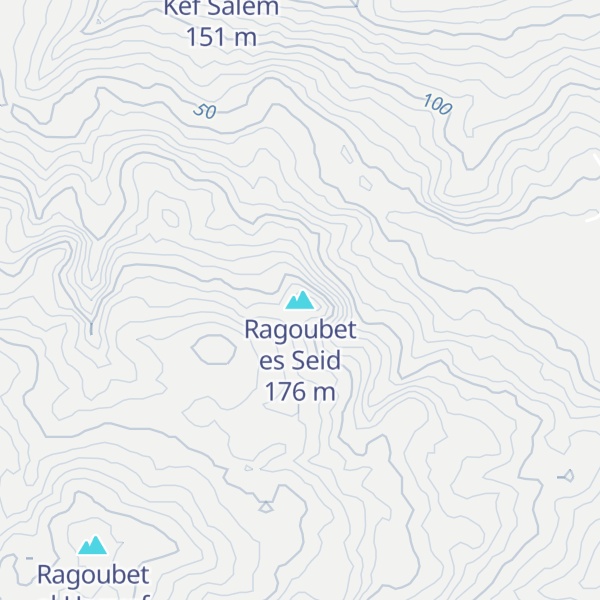 Map of Ragoubet es Seid