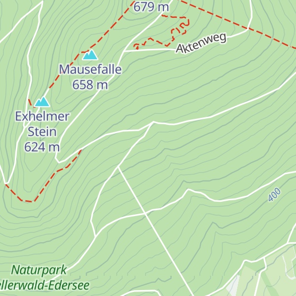 Map of Hütte