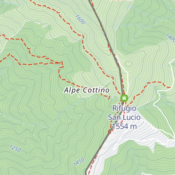 Map of Agriturismo Capanna Alpe Cottino