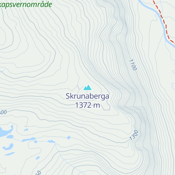 Map of Skrunaberga