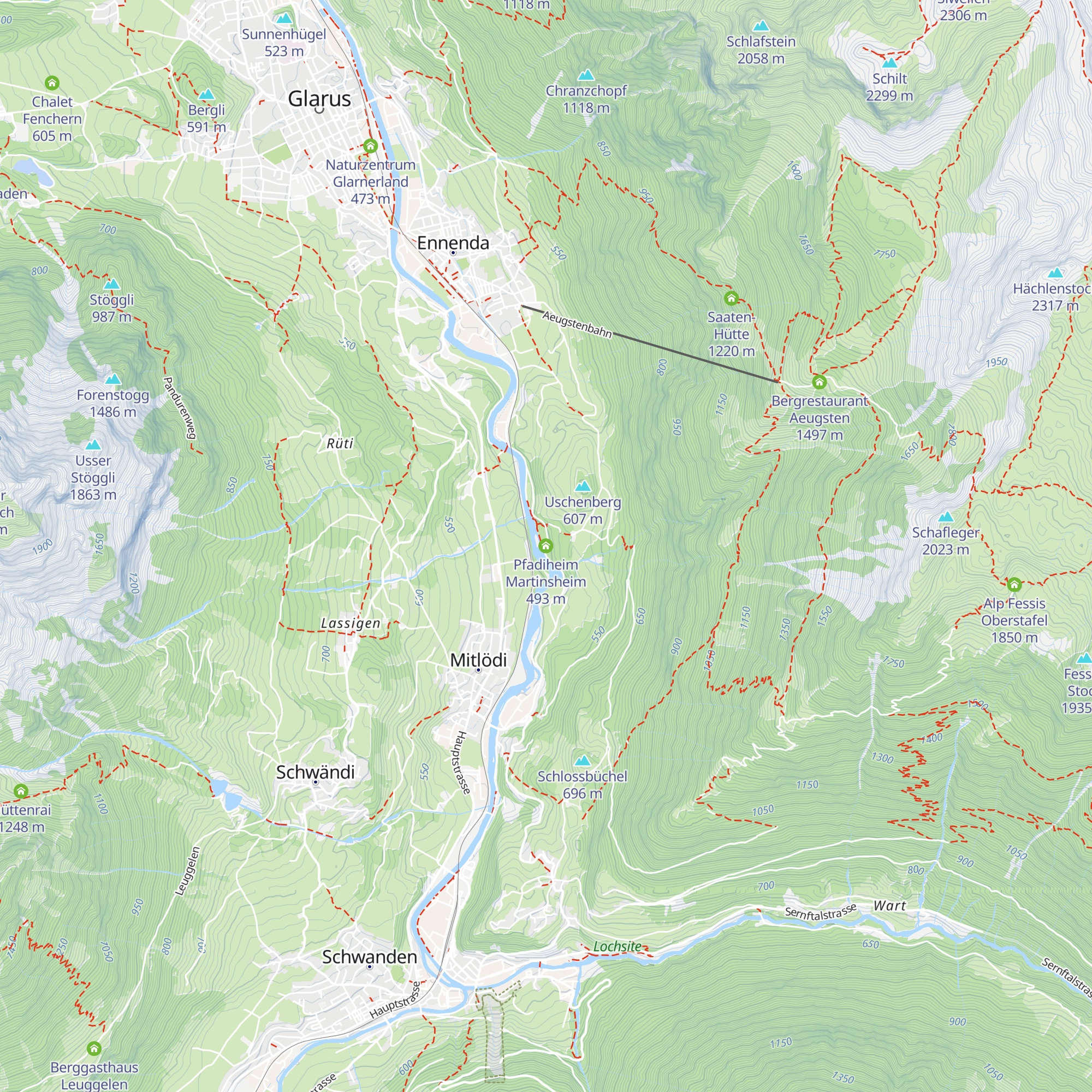 Pfadiheim Martinsheim map