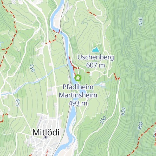Map of Pfadiheim Martinsheim