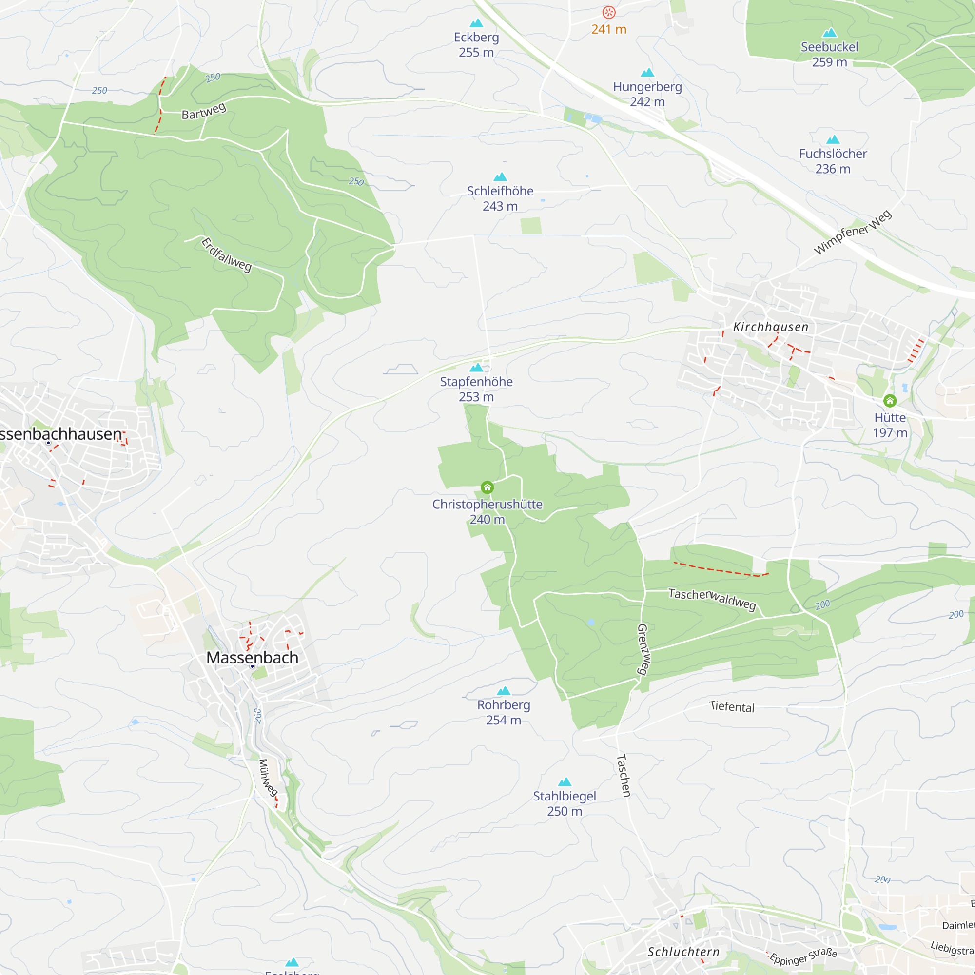 Christopherushütte map