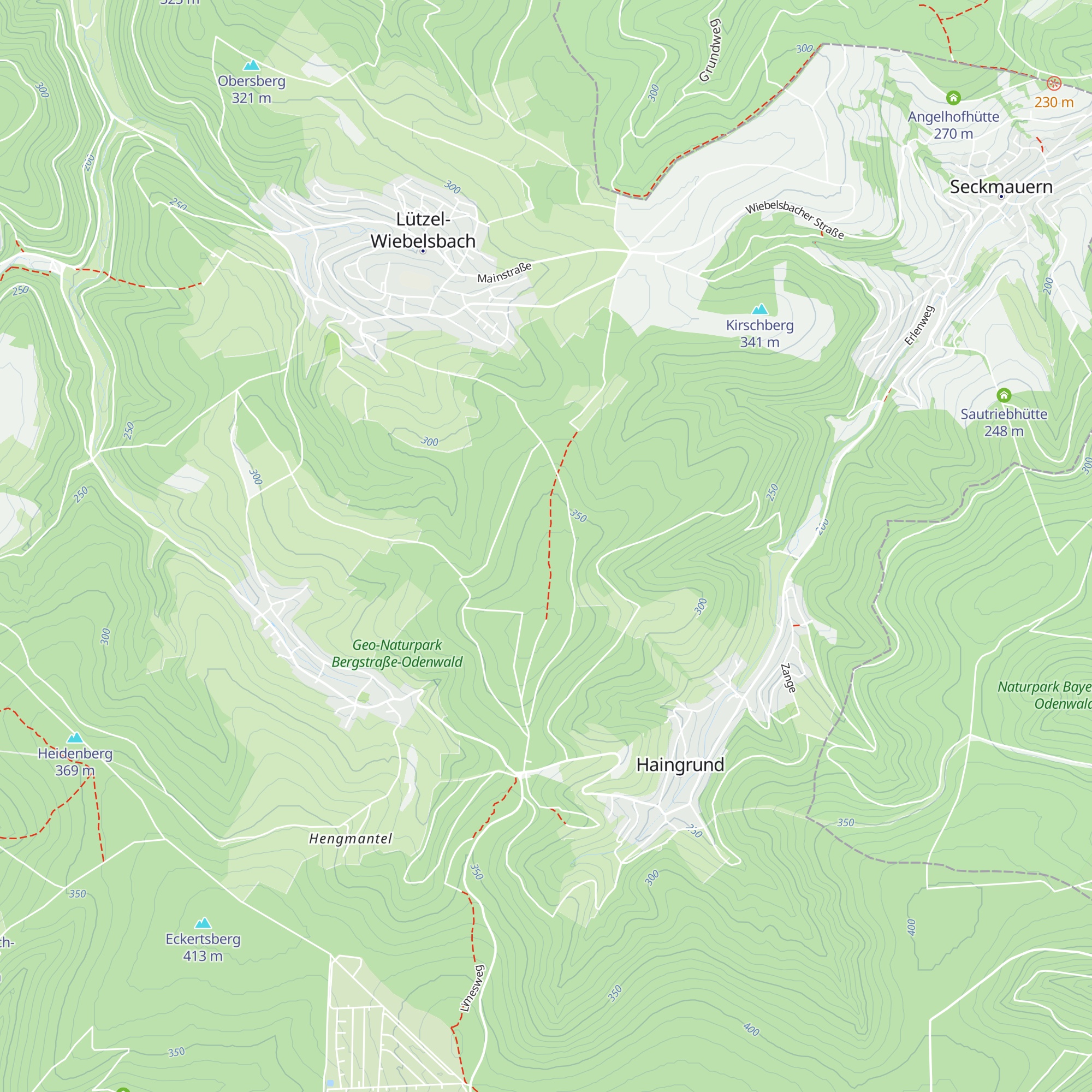 Schmuggler-Hütte map