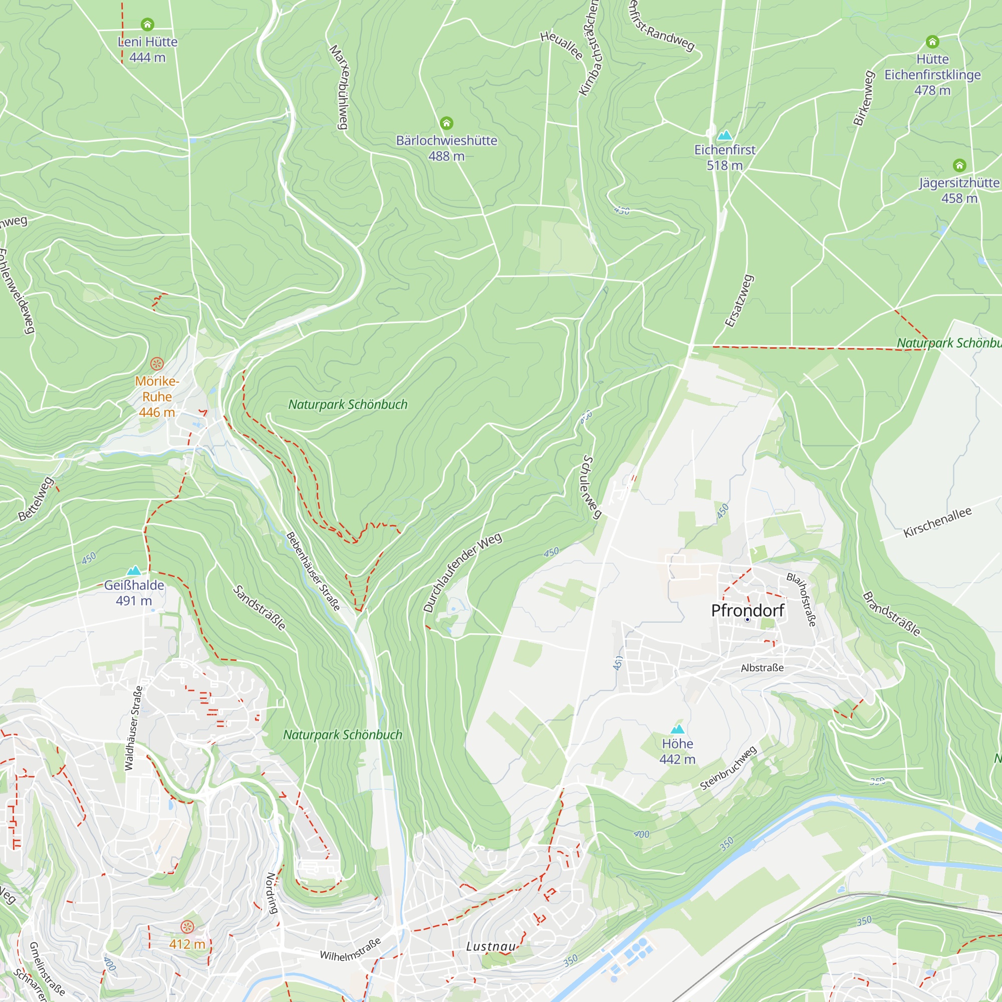 Jagdhütte Kirnbach map