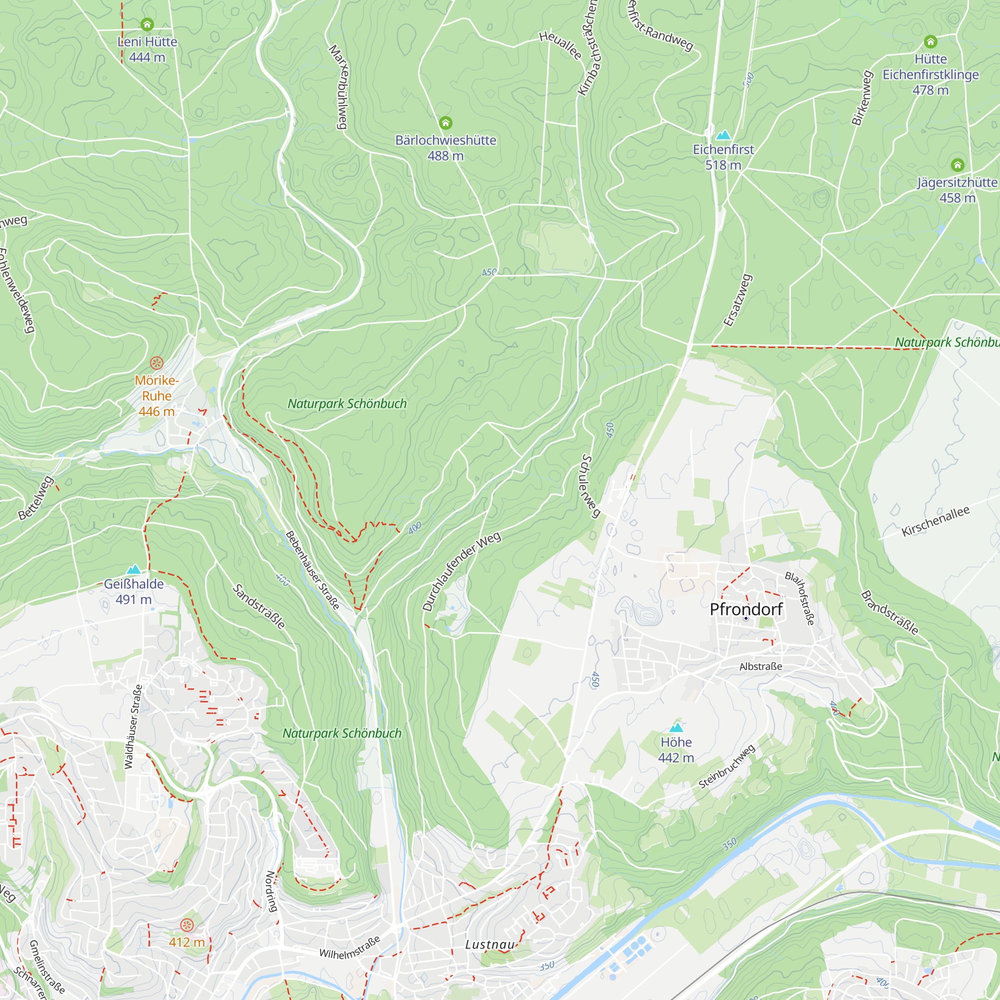 Jagdhütte Kirnbach map
