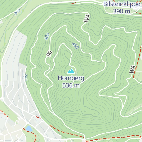 Map of Homberg