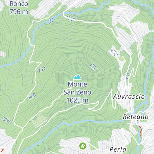 Map of Eremo di San Zeno