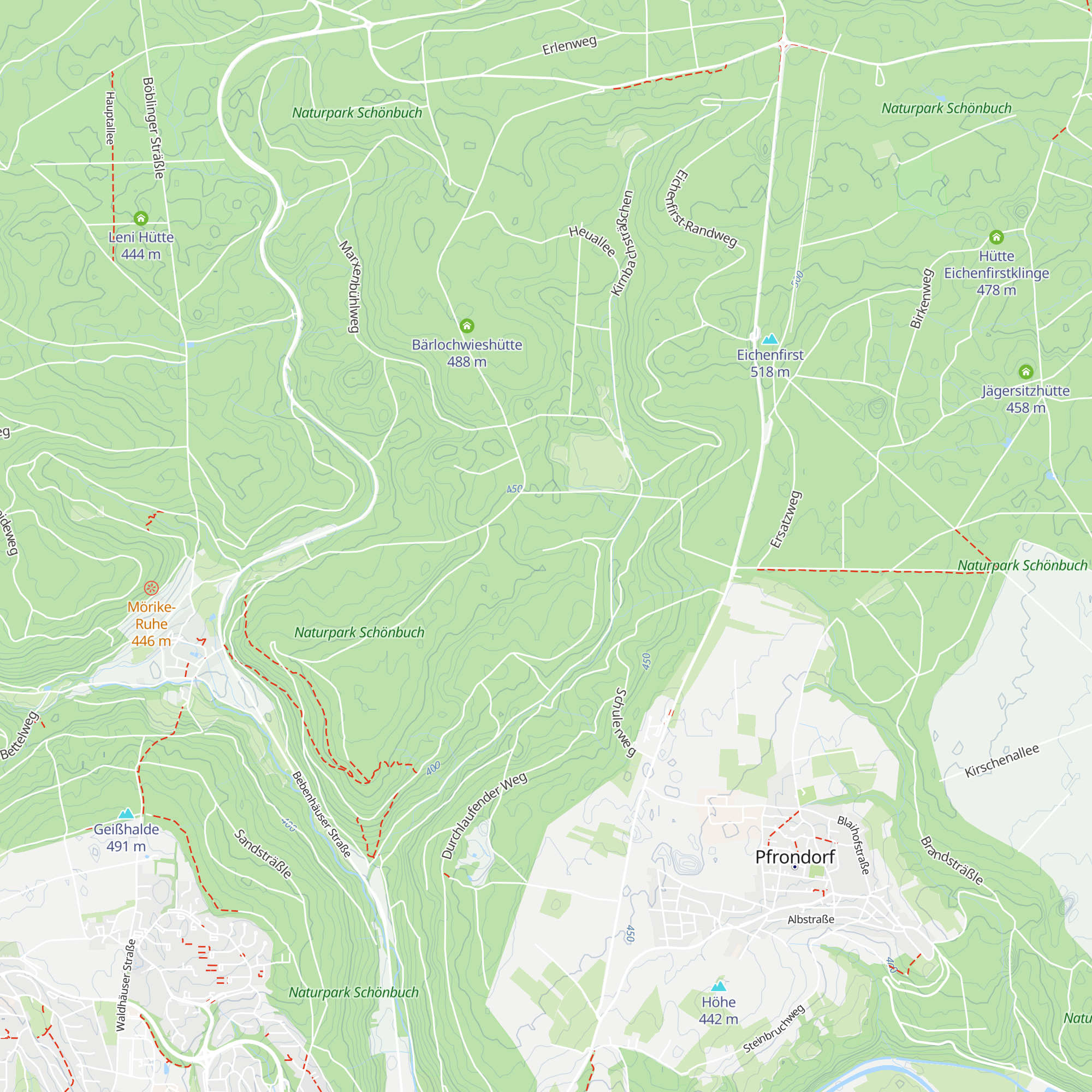 Kirnbachhütte map