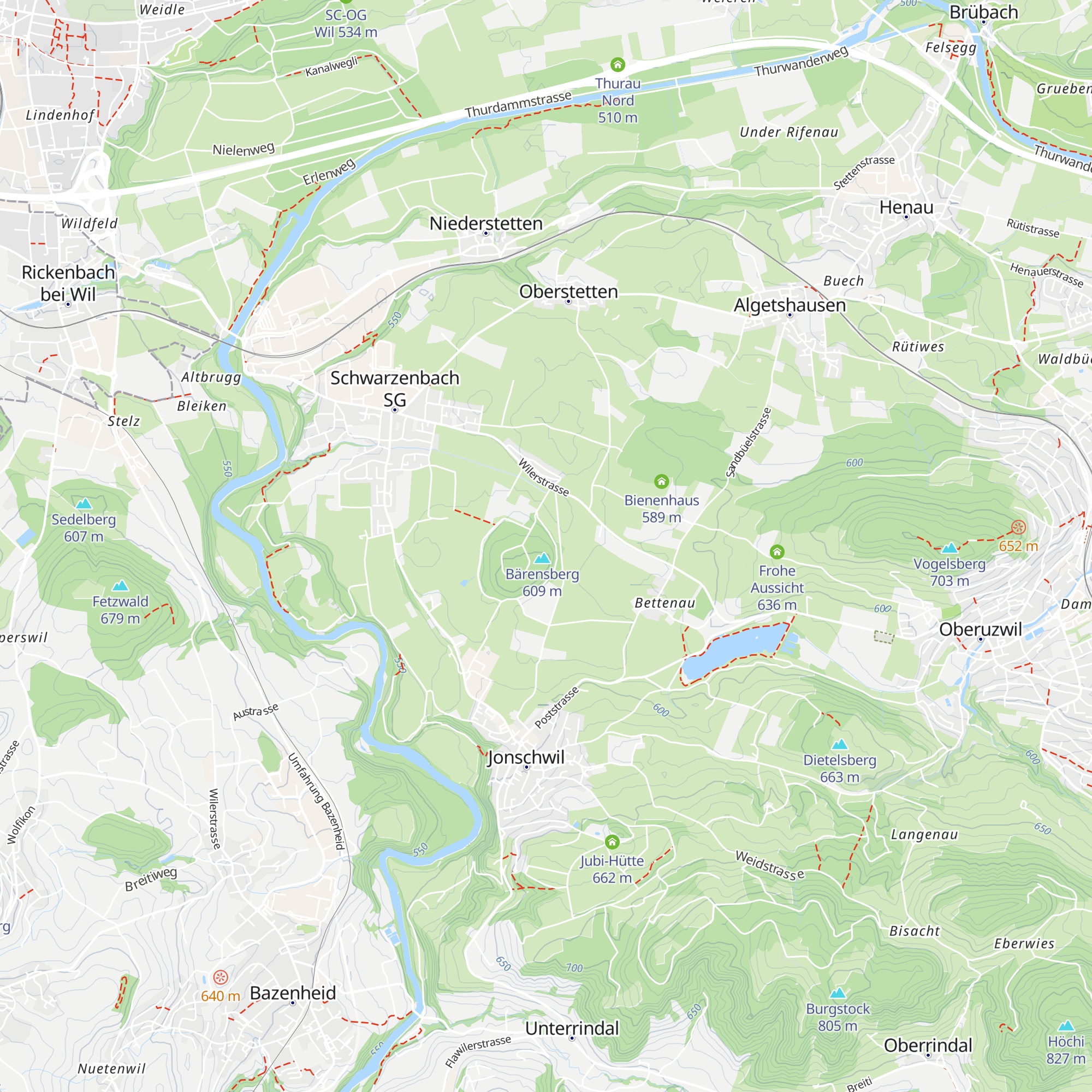 Bienenhaus map