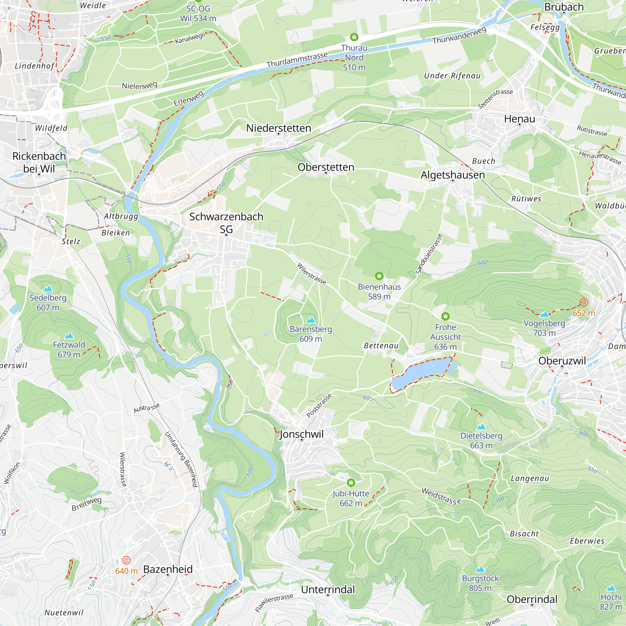 Bienenhaus map