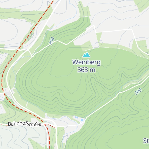 Map of Bossel-Hütte