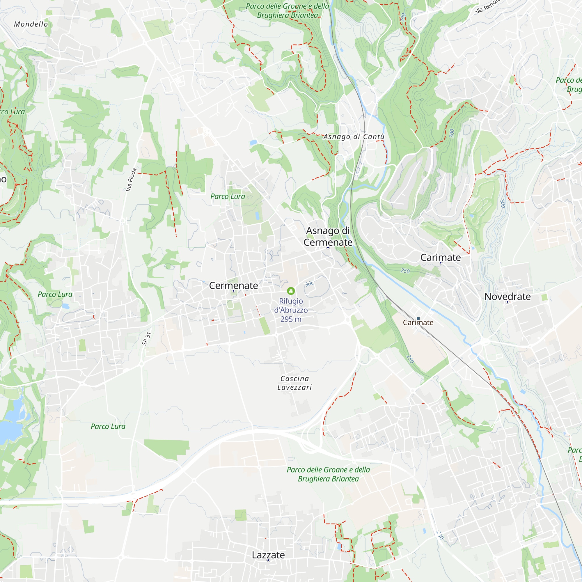 Rifugio d'Abruzzo map