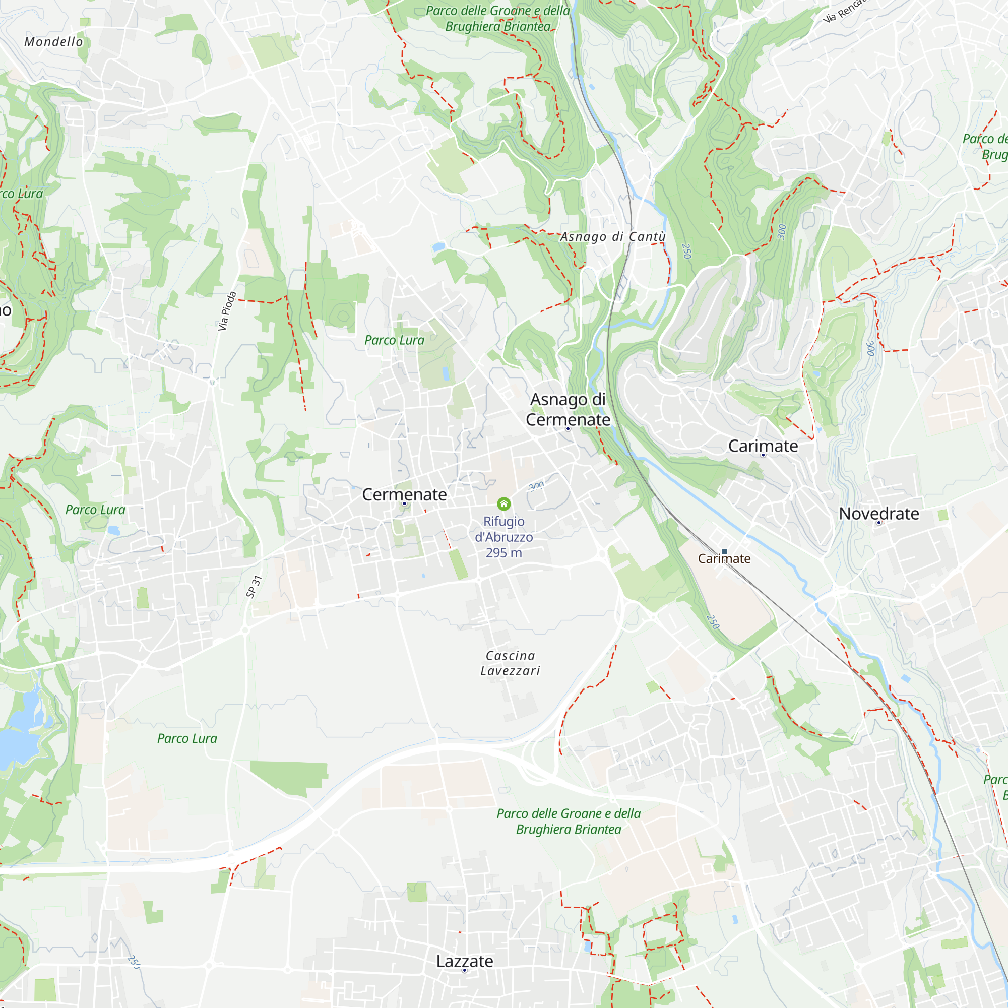Rifugio d'Abruzzo map