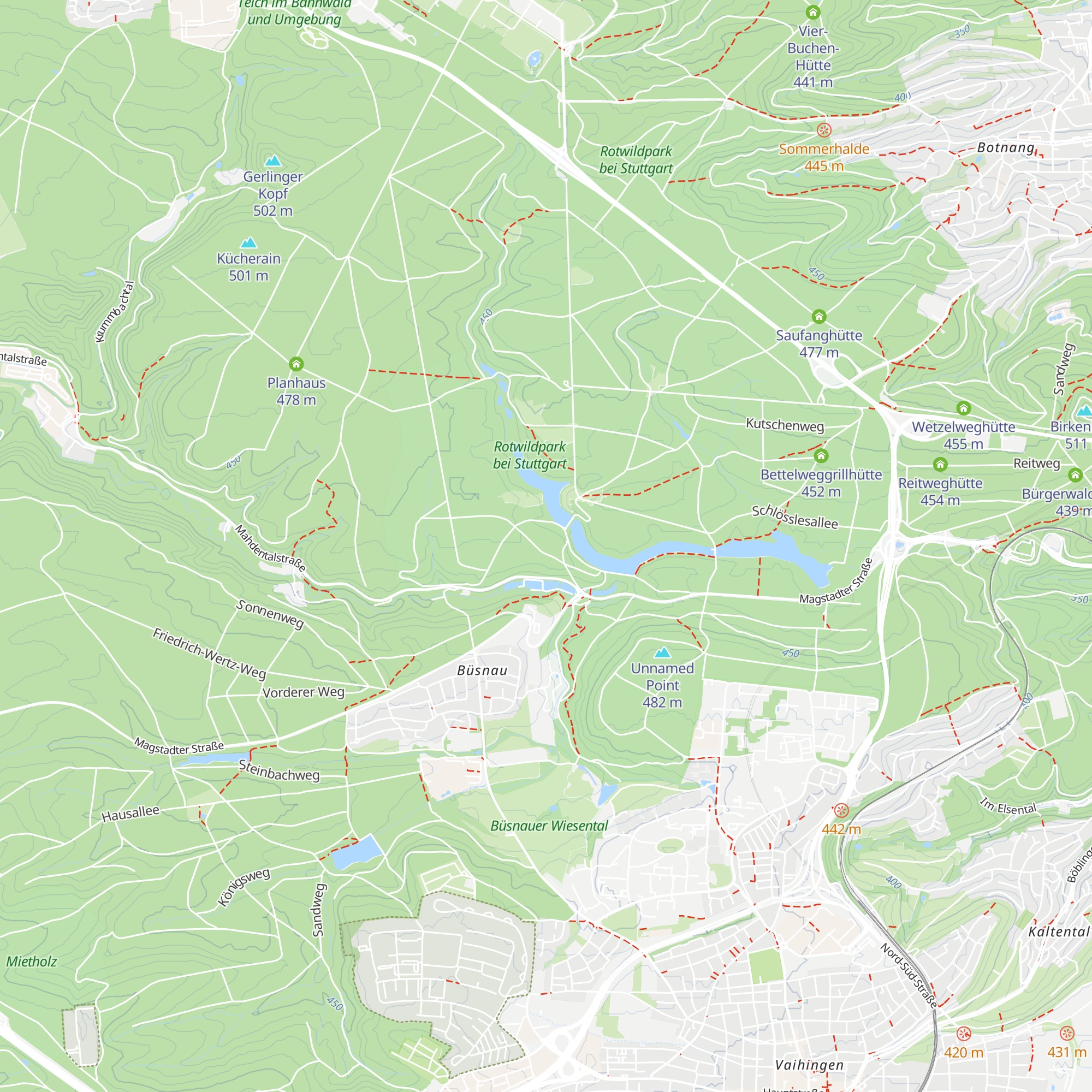 Lautenschlager Hütte map