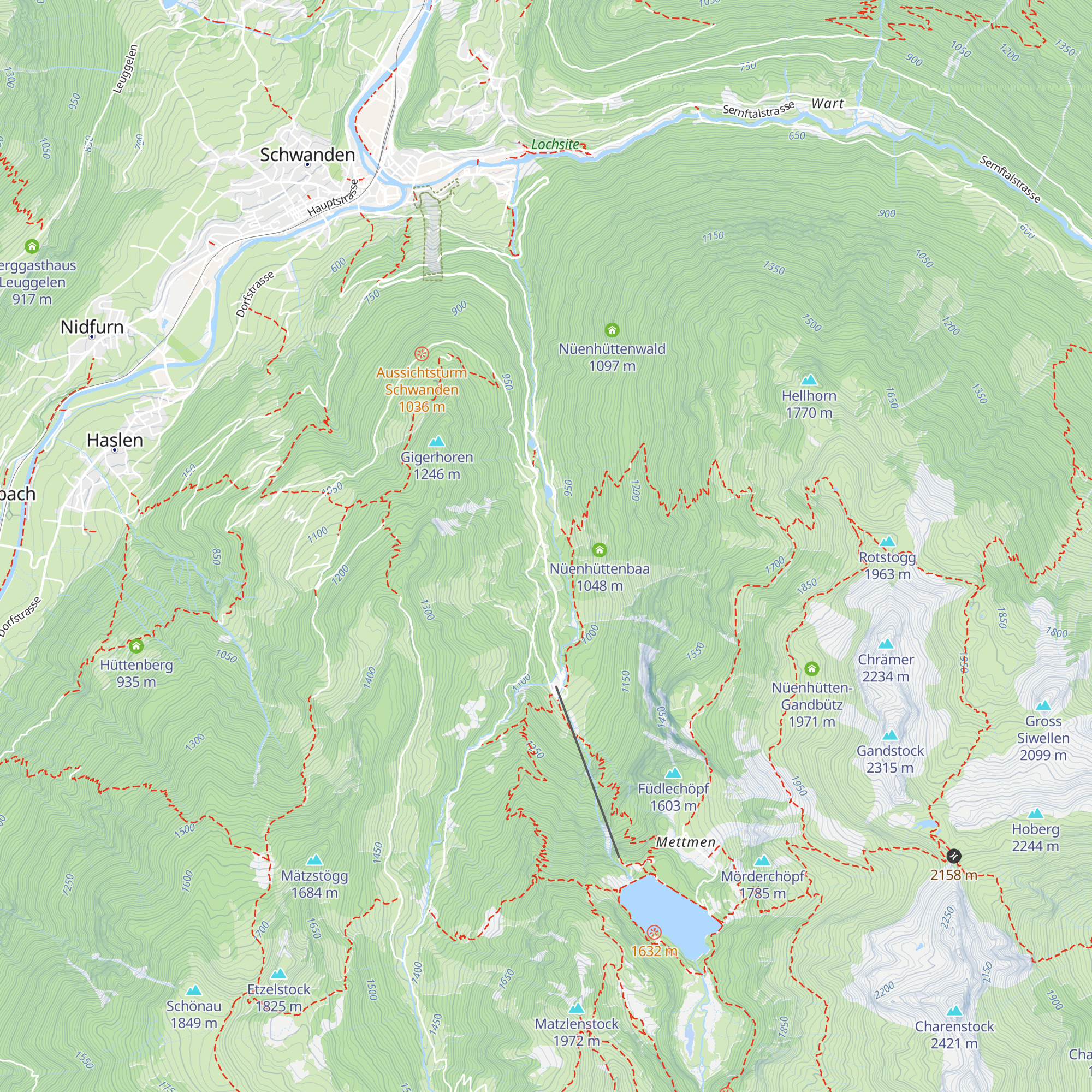 Restaurant Fryberg map