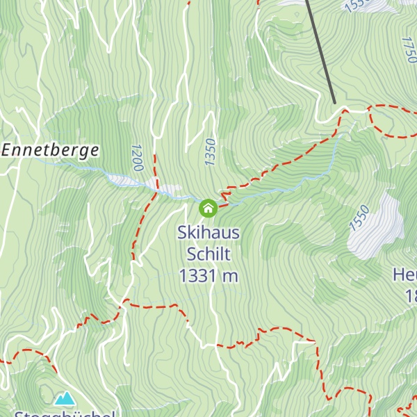 Map of Skihaus Schilt