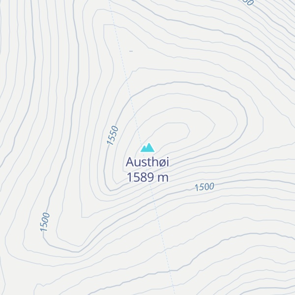 Map of Austhøi