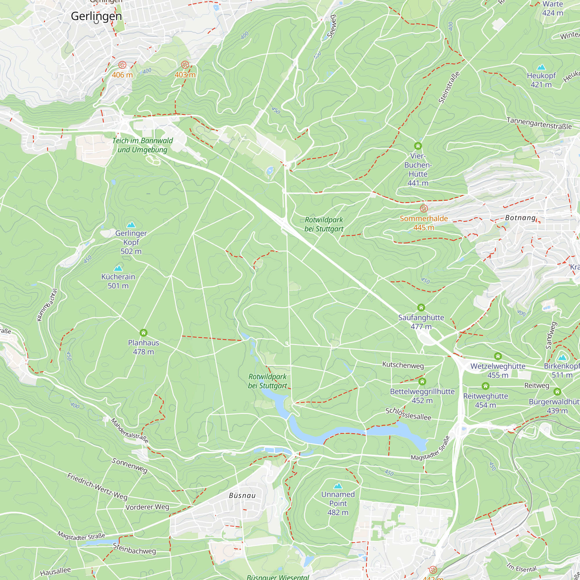 Pappelgartengrillhütte map