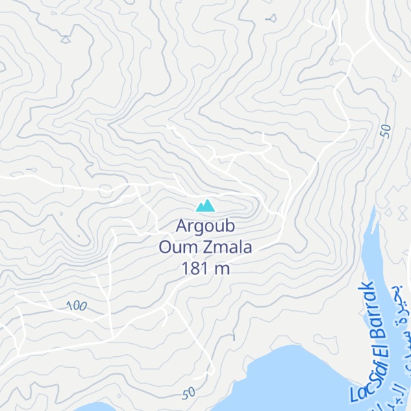 Map of Argoub Oum Zmala