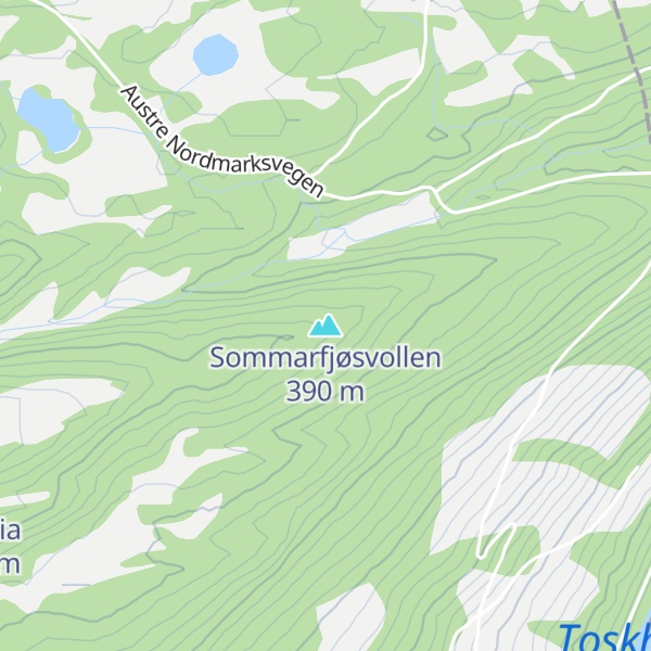 Map of Sommarfjøsvollen