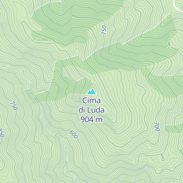 Map of Cima di Luda