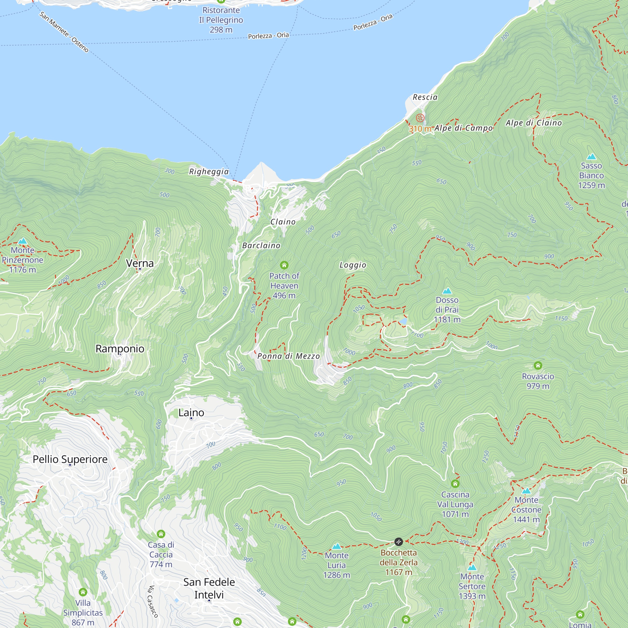 Pra Cosenzo map