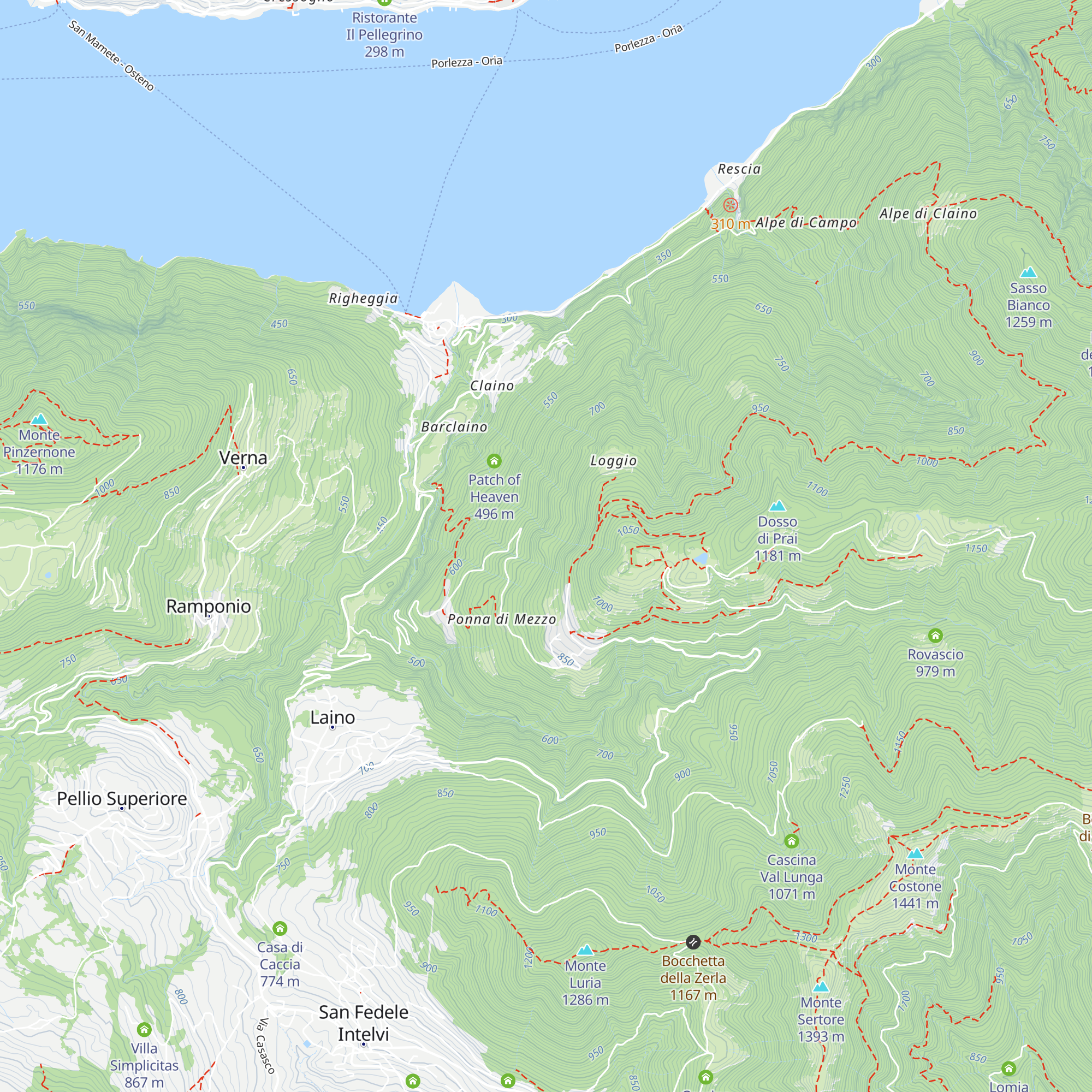 Pra Cosenzo map