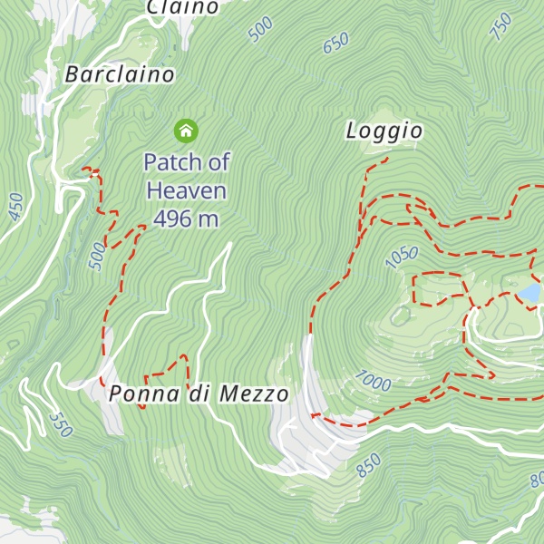 Map of Pra Cosenzo
