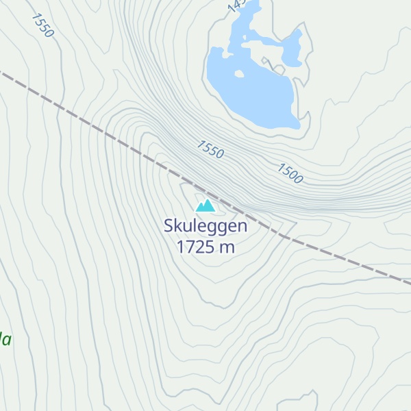 Map of Skuleggen