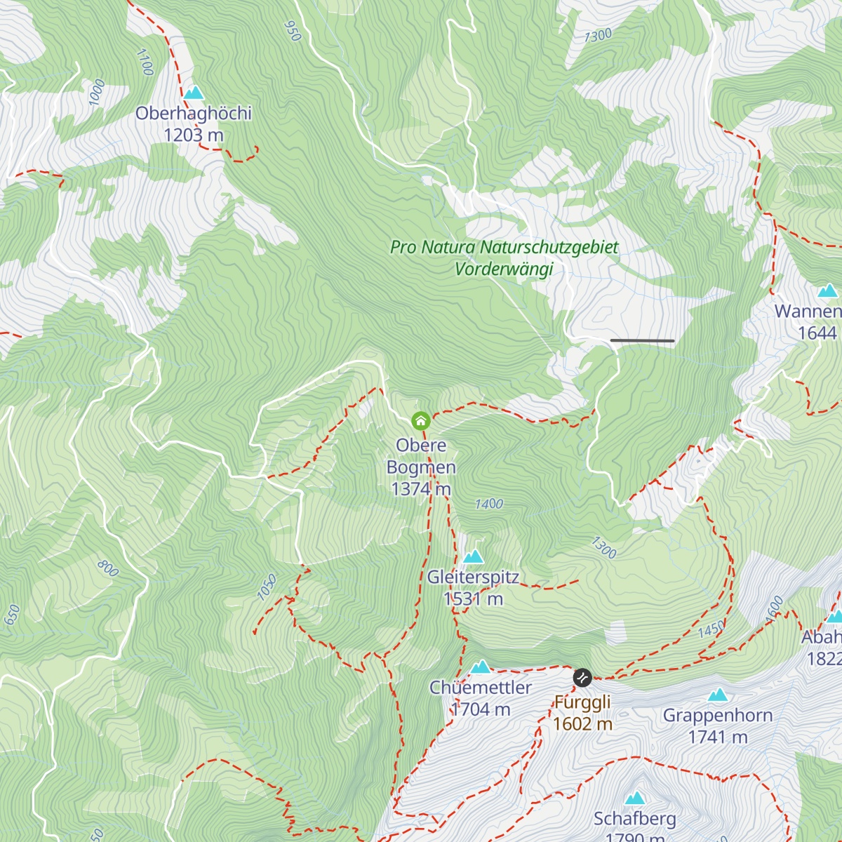Obere Bogmen map