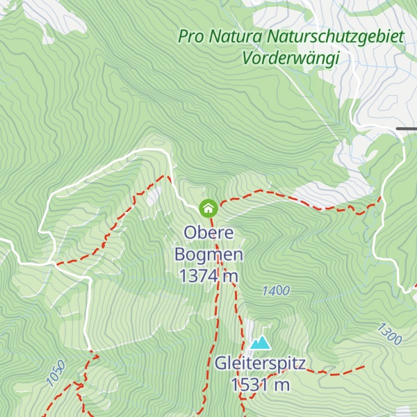 Map of Obere Bogmen