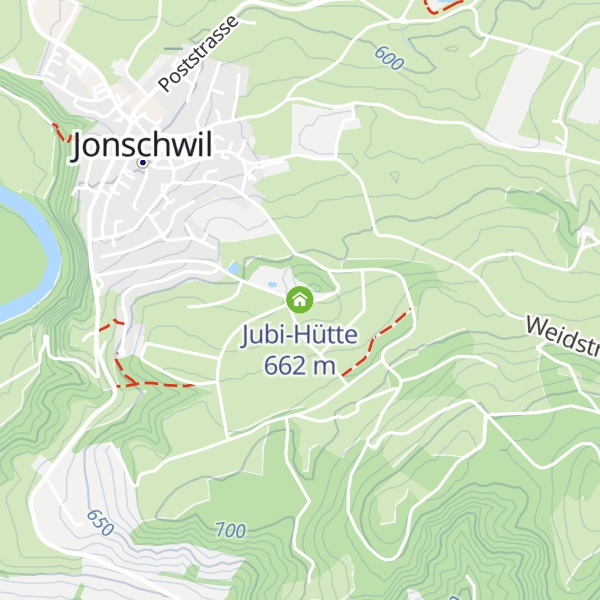 Map of Jubi-Hütte