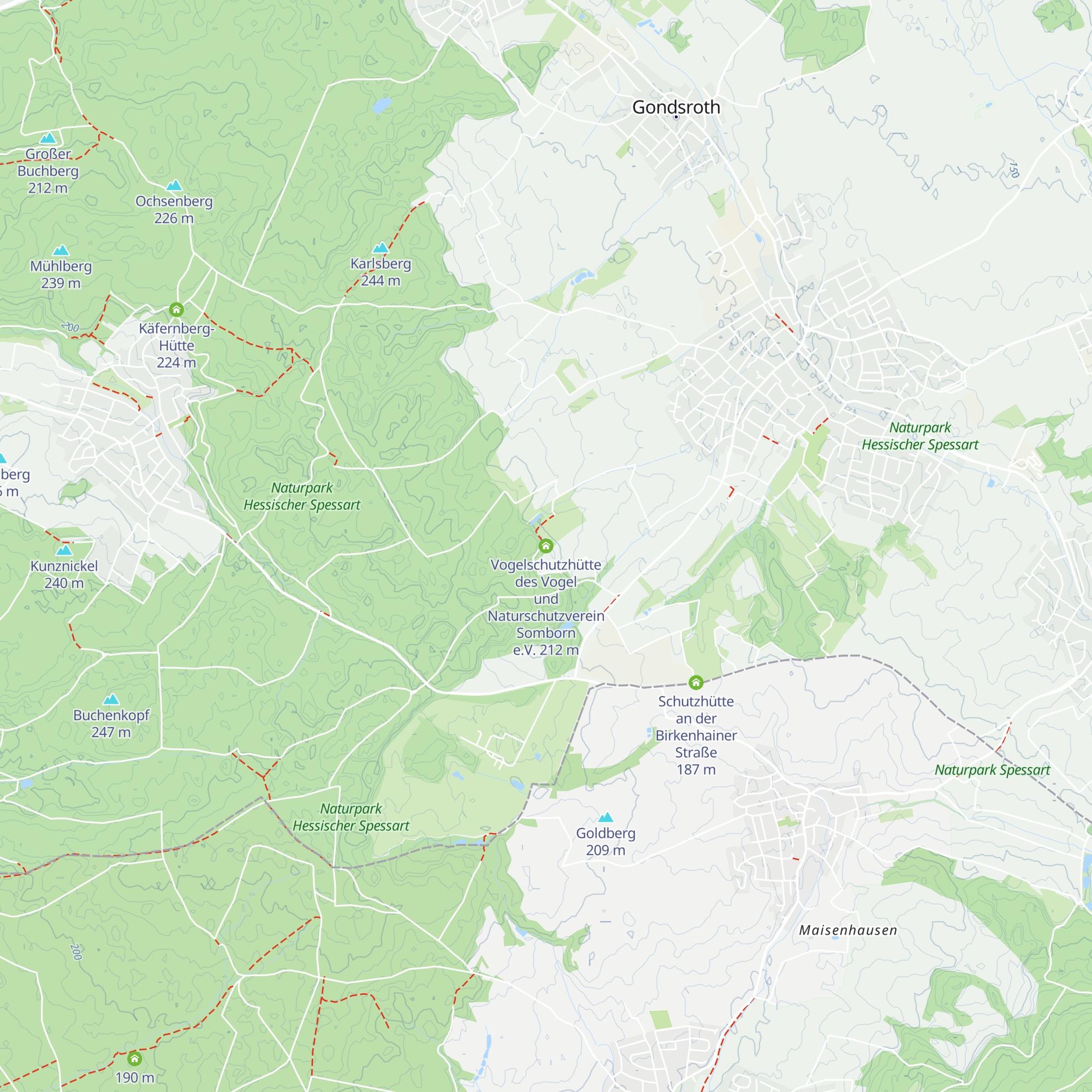 Vogelschutzhütte des Vogel und Naturschutzverein Somborn e.V. map