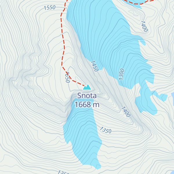 Map of Snota