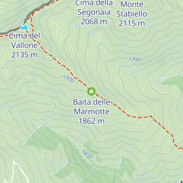 Map of Baita delle Marmotte