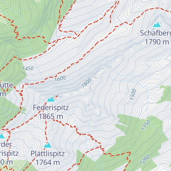 Map of Chrüzchopf