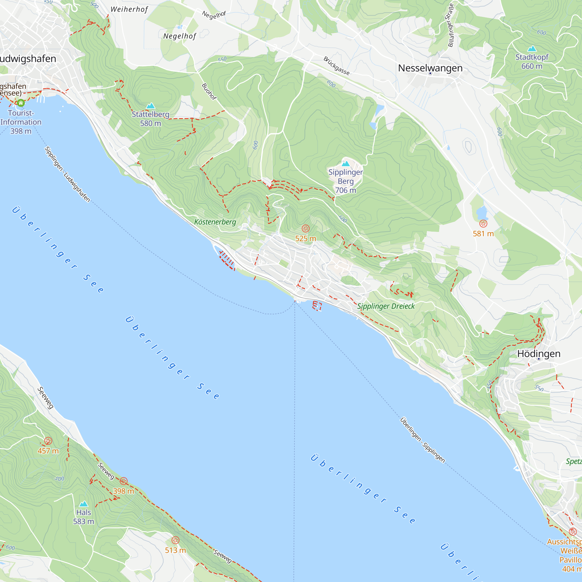 Tourist-Information map