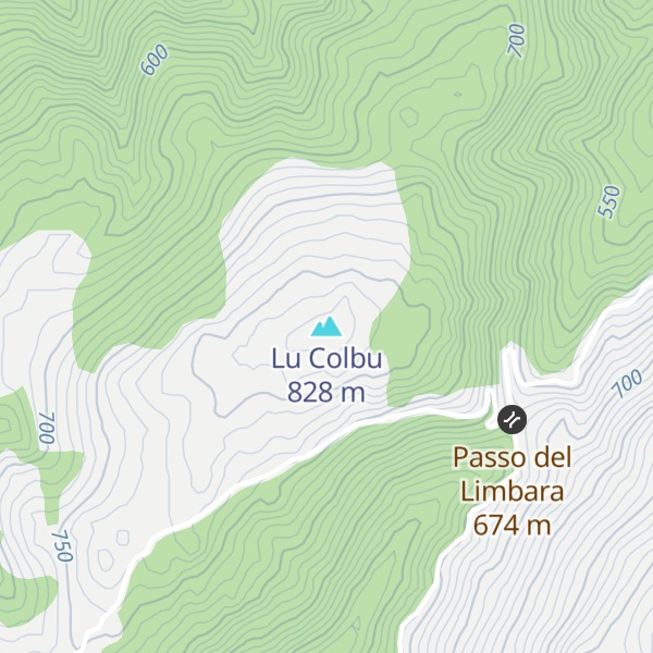 Map of Lu Colbu