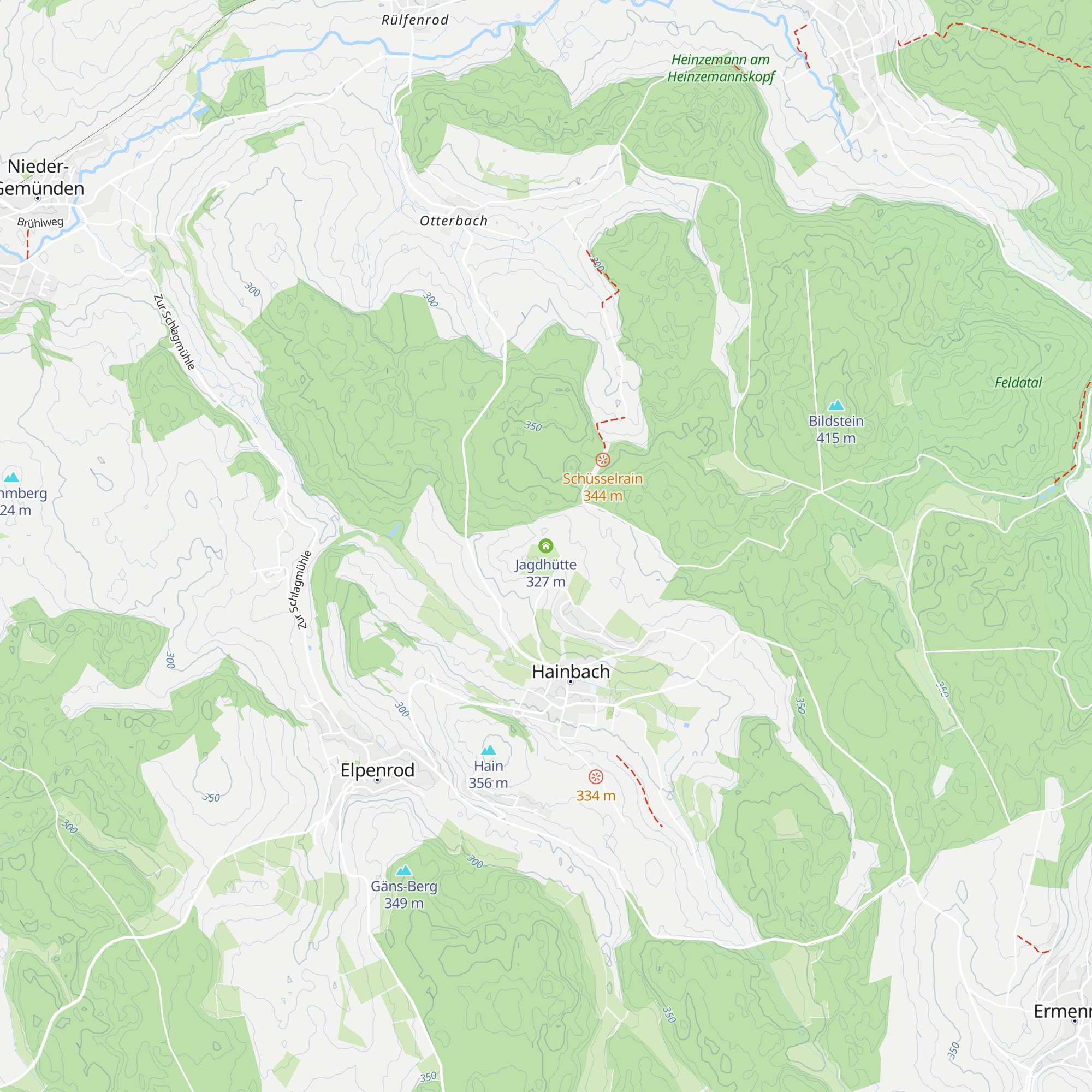 Jagdhütte map