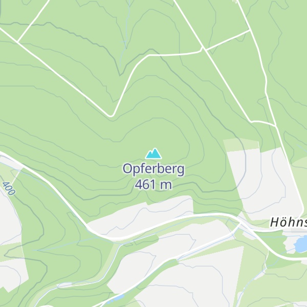 Map of Opferberg