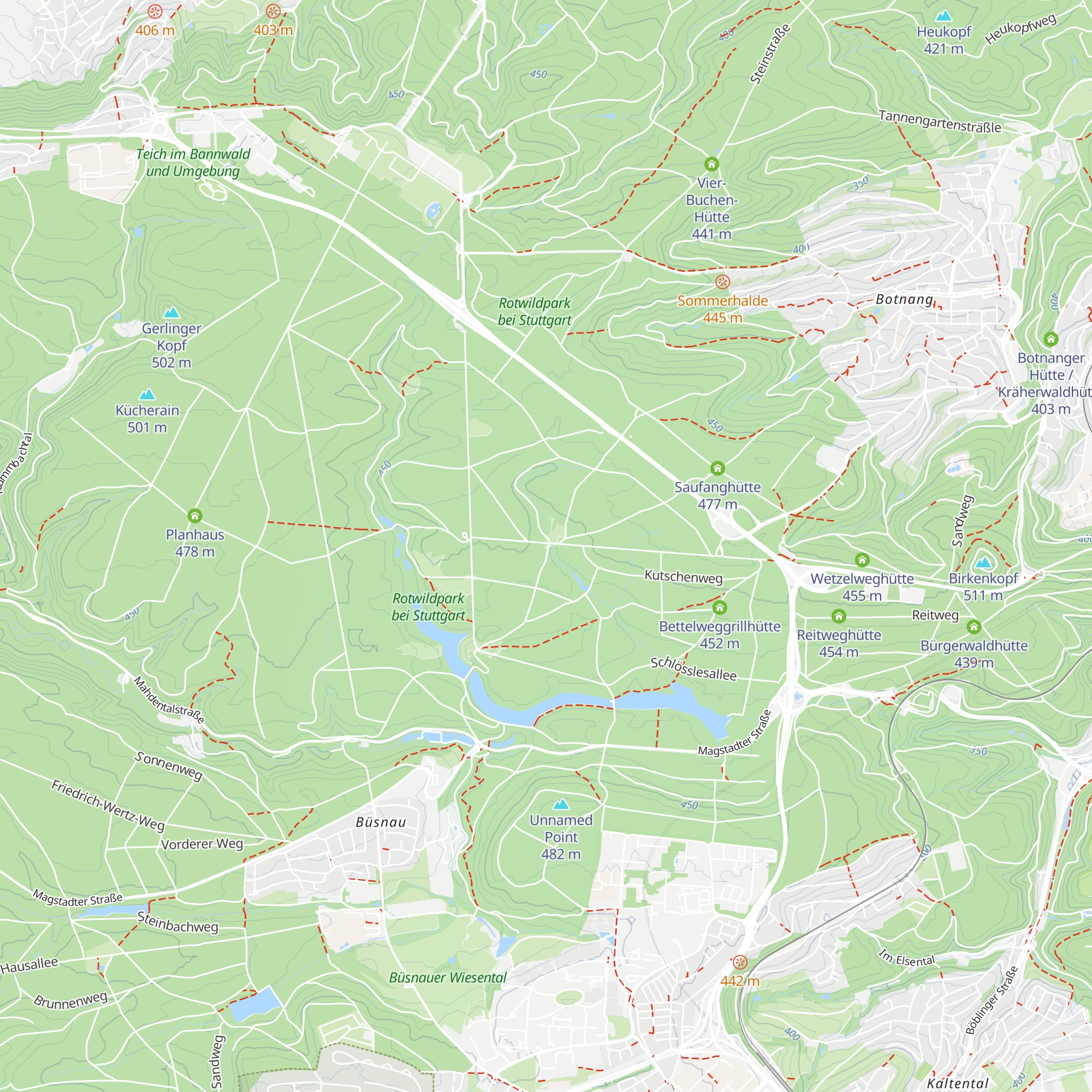 Glemsbrunnengrillhütte map