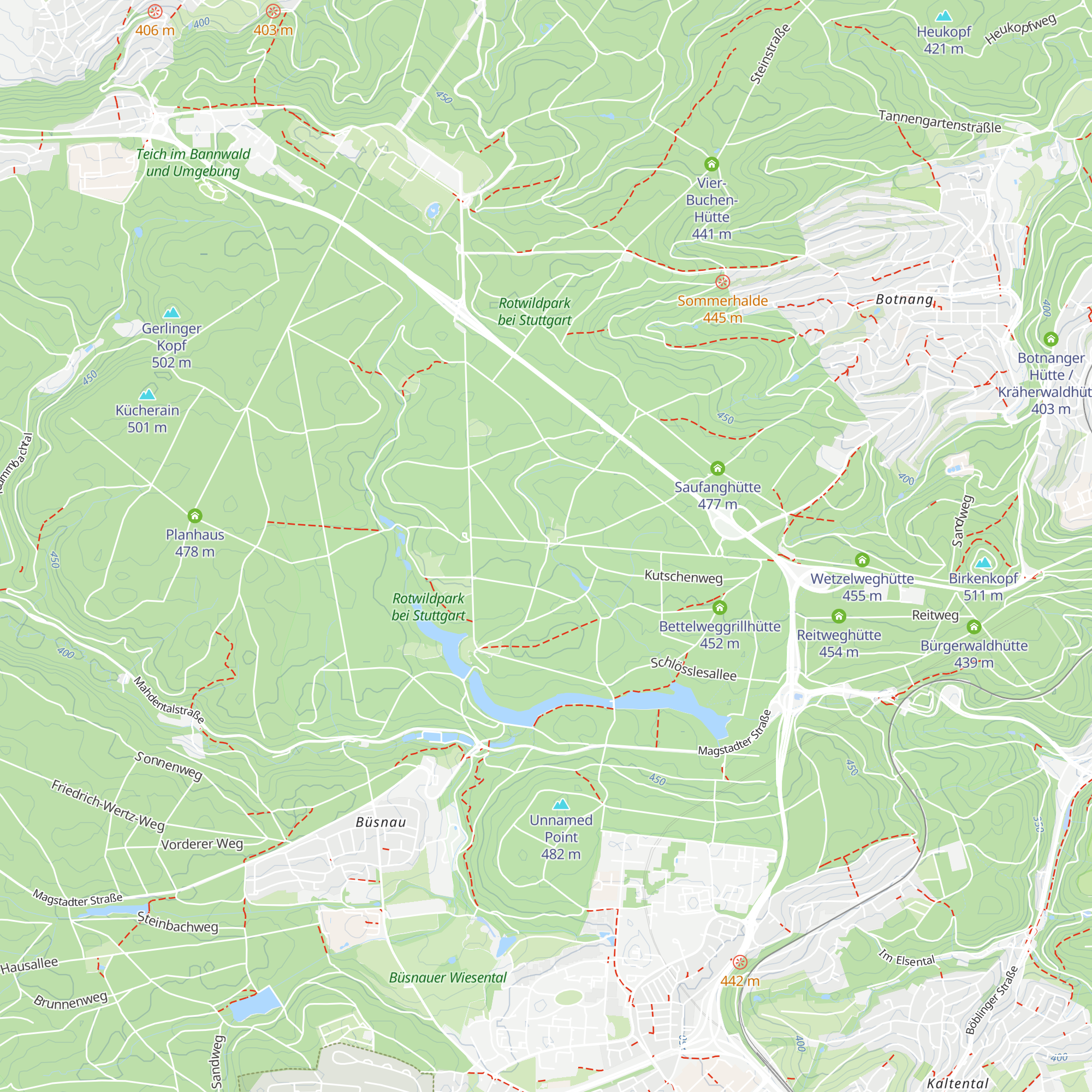 Glemsbrunnengrillhütte map