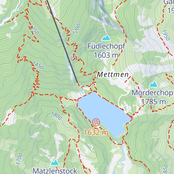 Map of Berghotel Mettmen