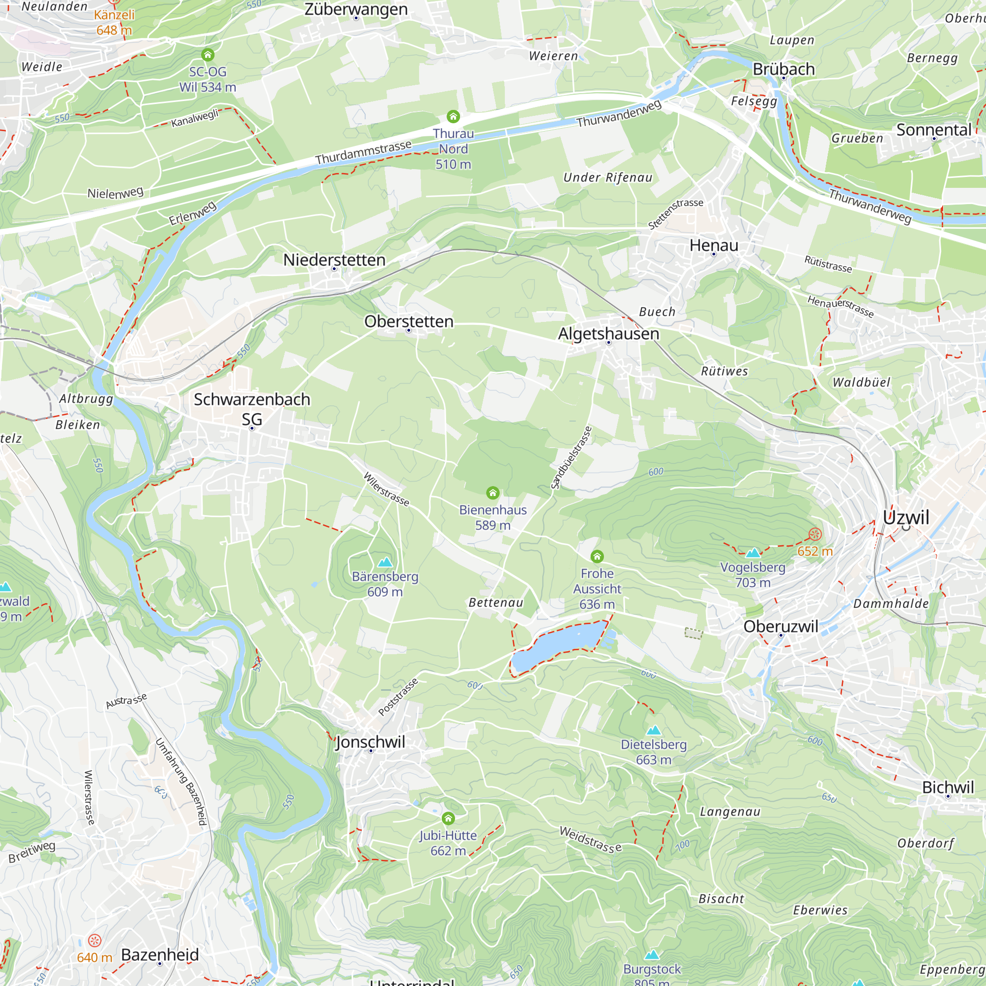 Bienenhaus map